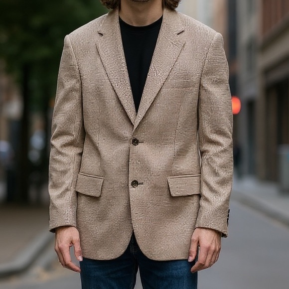 Joseph & Feiss Beige Blazer - Picture 5 of 6